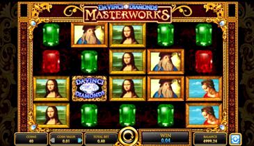 Da Vinci Diamonds Masterworks Slot