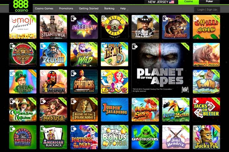 888 Casino Mobile Games