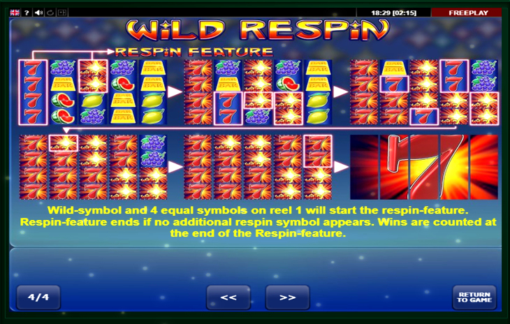 Wild Respin Slot